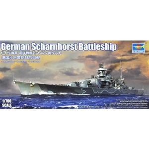 Trumpeter 06737 1/700 German Scharnhorst Battleship Outlet Countdown Package