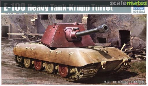 Trumpeter 09543 1/35 E-100 Heavy Tank Krupp Turret Discount Brand New Unisex