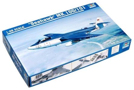 Trumpeter 02827 1/48 British Hawker Sea Hawk Mk 100/101 Low Cost Cheap Pice