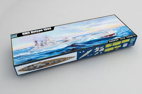 Trumpeter 03708 1/200 HMS NELSON 1944 Free Shipping Limited Edition