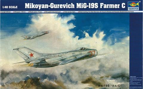 Trumpeter 02803 1/48 Mikoyan-Gurevich MiG-19S Farmer C Order Cheap Online