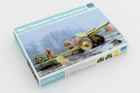 Trumpeter 02343 1/35 Soviet 122mm Howitzer 1938 M-30 Early Version Sale Affordable
