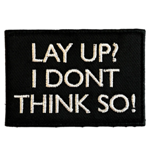 "Lay up" Patch Outlet Where Can You Find