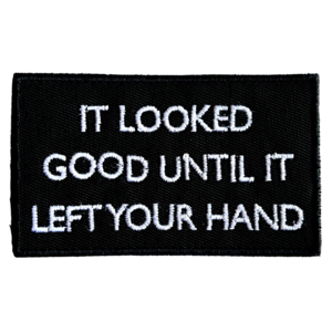 "It looked good" Patch Footlocker For Sale