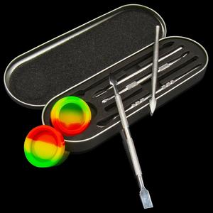 Titanium Dabber Set with Silicone Dish and Case Outlet Reliable