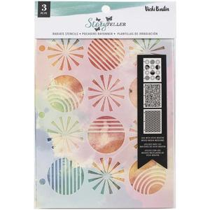 VICKI BOUTIN Stencil Radiate Get Authentic