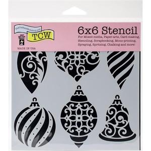 TCW Stencil Ornaments Free Shipping Limited Edition