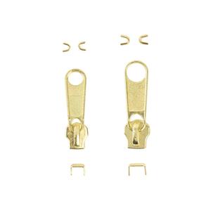 IVAN Brass Zipper Heads & Stoppers 6PK Outlet Choice