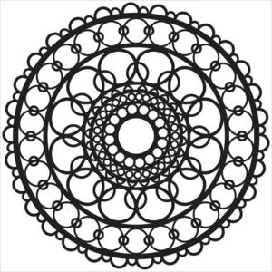 TCW Stencil Mini Ring Doily 2025 New Cheap Pice