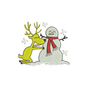 Reindeer and Snowman Low Pice Fee Shipping