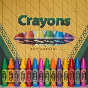 X Drop crayon box row Professional Online