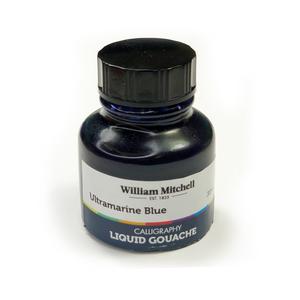 William Mitchell Liquid Gouache Ink (30ml) - Ultramarine Blue Discount Recommend