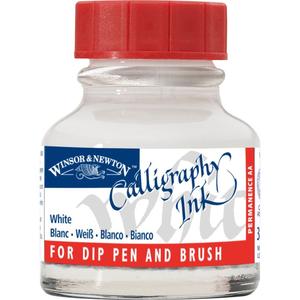 Winsor and Newton Calligraphy Ink White (30ml) Clearance Find Great