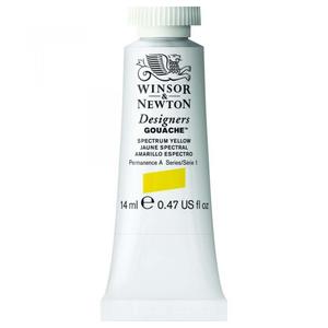 Winsor and Newton Designers Gouache, Series 1, Spectrum Yellow Finishline