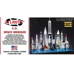 Atlantis Models AMCM6871 1/128 US Space Missiles (36) Online Online High Quality