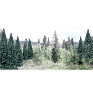 Woodland Scenics TR1587 Ready Made Trees Value Pack Blue Spruce 2-4 (18) How Much Online