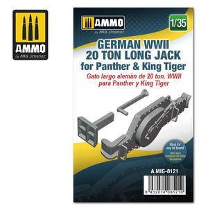 xAMMO by Mig Jimenez A.MIG-8121 1/35 German WWII 20 ton Long Jack for Panther & King Tiger Purchase Cheap Pice