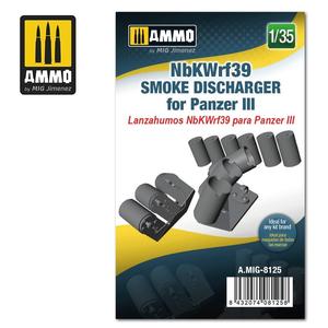 xAMMO by Mig Jimenez A.MIG-8125 1/35 NbKWrf39 Smoke Discharged for Panzer III Genuine For Sale