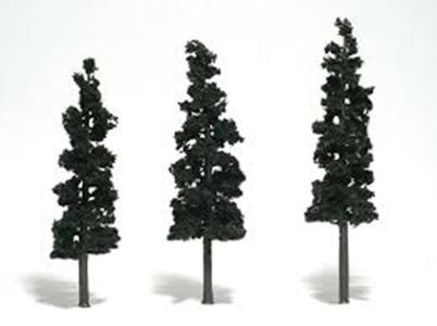 Woodland Scenics TR1561 TREES CONIFER GRN 10-15 4PC Buy Cheap Best