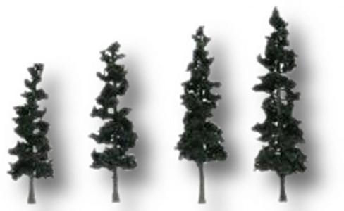 Woodland Scenics TR1580 Value Trees Conifer 2.25-4 (33) Free Shipping Hot Sale