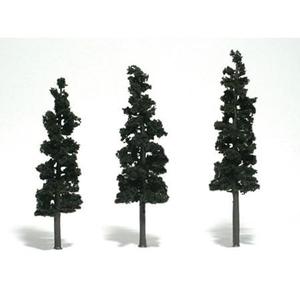 Woodland Scenics TR1562 TREES CONIFER GRN 15-17CM 3PC Cheap Sale Supply