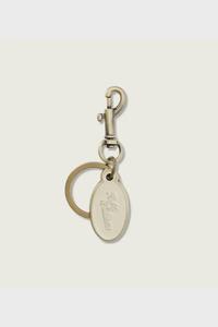 R.M.Williams oval keyring Nickel Brass Outlet Cheap Online