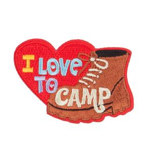 I Love Camp Outdoor Patches Real Online