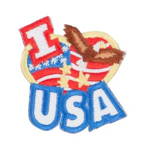 I Love USA Patriotic Patches 2025 Cheap Online