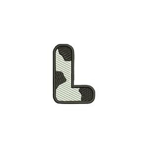 Holstein Alphabet Letters - L Inexpensive For Sale