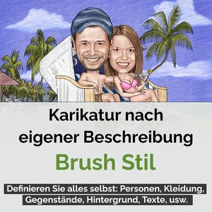 Karikatur vom Foto - Eigene Beschreibung Brush (eb1) Explore Cheap Pice