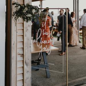 ACRYLIC WELCOME SIGN Sale Footlocker