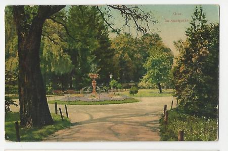 AK Graz. Im Stadtparke. (1908-09) Pre Order