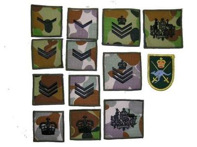 Badges Of Rank & Insignia (pair) Patches Cheap In China