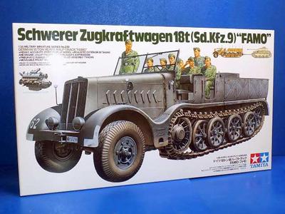 Tamiya 35239 1/35 German 18 ton Half-Track FAMO For Sale Online