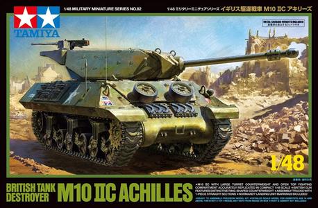Tamiya 32582 1/48 British Tank Destroyer M10 IIC Achilles 100% Authentic For Sale