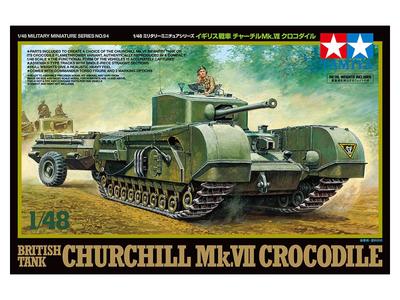 Tamiya 32594 1/48 British Tank Churchill Mk.VII Crocodile Outlet Low Pice