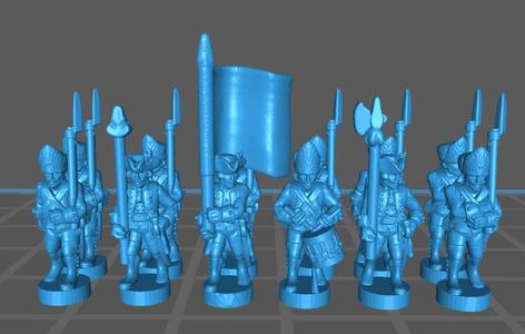 7 Years War Austrian Grenadier btg - War Games And Dioramas - Historical Wargaming - Resin 15 mm Buy Cheap Outlet Locations