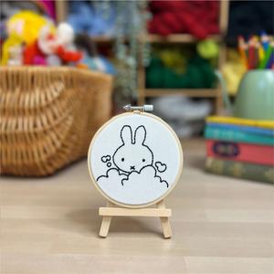 Miffy in the Bath Mini Embroidery Kit Free Shipping For Cheap