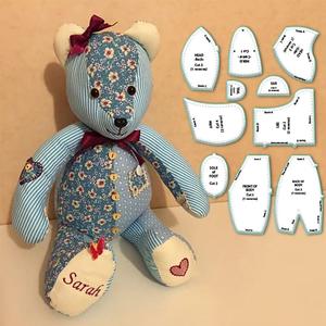 DIY Memory Bear Template Ruler Set Outlet Cheap Authentic