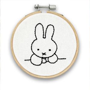 Miffy at the Table Mini Embroidery Kit Enjoy For Sale