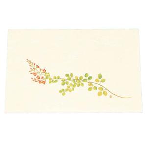 Artec Washi Paper Cream Placemat Bush Clover 100 pcs 2025 Unisex For Sale