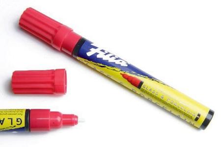 Glass & Porcelain marker carmin red Find Great Online