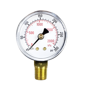 Senju Sprinkler Pressure Gauge 2", 300PSI 1/4"NPT Sale Huge Surprise