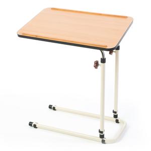 Alerta Oak Laminate Adjustable Tilting Over Bed Table From China