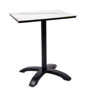 24" x 24" High Pressure Laminate Table Top & Aluminum Base Perfect Cheap Online