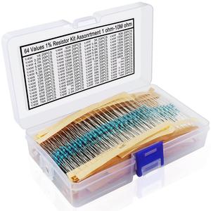Caja 1280 Resistencias 1/4w 1% 64 Valores Cheap Cost