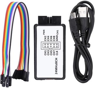 Analizador Lgico USB 24MHz 8 Canales Compatible con Logic Saleae Outlet Hot Sale