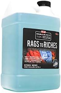 P & S PROFESSIONAL DETAIL PRODUCTS - Rags to Riches - Premium Microfiber Detergent, Deep Cleans and Restores, Safe on All Fabrics, Highly Concentrated, Next Generation Cleaning Technology (1 Gallon) Cheap Low Pice Fee Shipping