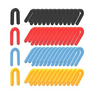 400PCS Plastic Shims, Horseshoe Shims, U Shaped Tile Spacers, Plastic Shims for Leveling, Blue 1/16, Red 1/8, Yellow 3/16, Black 1/4 Cheap Sale Best Pices