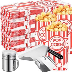 402 Pcs Popcorn Bags with Popcorn Scoop and Salt Shaker,1 oz Small Pop Corn Bags Popcorn Bags Individual Servings for Popcorn Machine Supplies Party Movie Night Theater Geniue Stockist For Sale